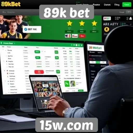 Análise das funcionalidades do site 89k bet